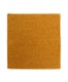 Square thick rug - Shaggy Trend mustard yellow - overzicht, thumbnail