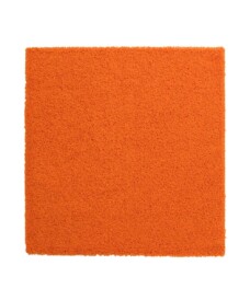 Square thick rug - Shaggy Trend orange - overzicht, thumbnail
