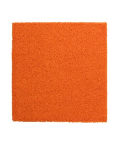 Square thick rug - Shaggy Trend orange - overzicht, thumbnail