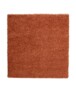 Square thick rug - Shaggy Trend terracotta - overzicht, thumbnail