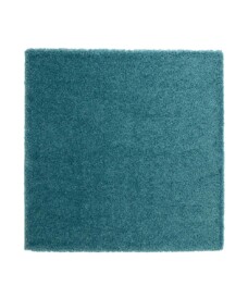 Square thick rug - Shaggy Trend turquoise - overzicht, thumbnail