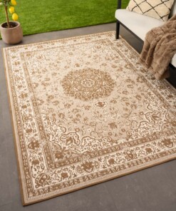 Outdoor rug vintage - Flip Agnes light brown
