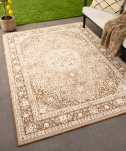 Outdoor rug vintage - Flip Agnes light brown