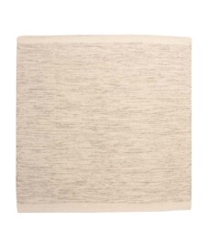 Square wool rug - Ulstein white/grey - overzicht, thumbnail