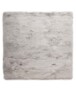 Square fluffy rug - Comfy Deluxe light grey - overzicht, thumbnail