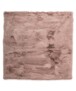 Square fluffy rug - Comfy Deluxe pink - overzicht, thumbnail