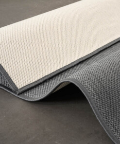 Plain outdoor rug - Flip grey - close up, thumbnail