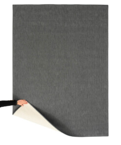 Plain outdoor rug - Flip grey - overzicht
