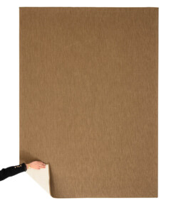 Plain outdoor rug - Flip light brown - overzicht