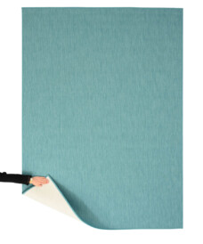 Plain outdoor rug - Flip turquoise - overzicht, thumbnail