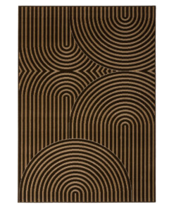 Japandi rug - Ease Akira brown - overzicht