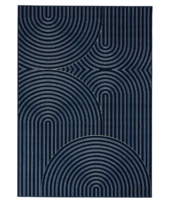 Japandi rug - Ease Akira dark blue - overzicht