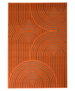 Japandi rug - Ease Akira terra - overzicht, thumbnail