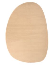 Organic shaped rug - Ease Pebble beige - overzicht, thumbnail