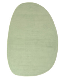Organic shaped rug - Ease Pebble soft green - overzicht, thumbnail