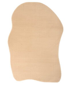 Organic shaped rug - Ease Flow beige - overzicht, thumbnail
