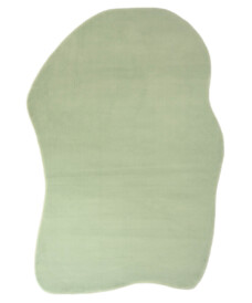 Organic shaped rug - Ease Flow soft green - overzicht, thumbnail