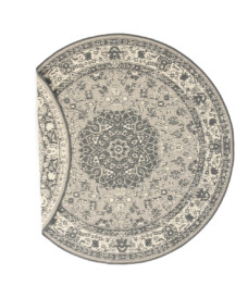 Vintage outdoor rug​ round - Flip Agnes grey - overzicht, thumbnail