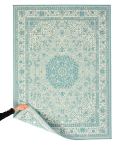 Outdoor rug vintage - Flip Agnes turquoise - overzicht