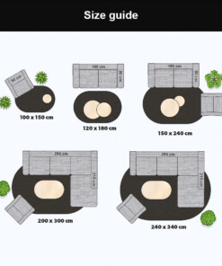 Size guide indoors oval – UK, thumbnail