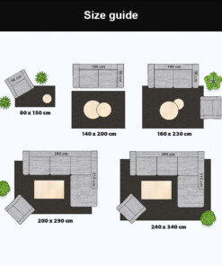 Size guide indoors rectangle – UK, thumbnail