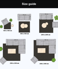 Size guide indoors square – UK, thumbnail