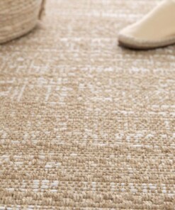 Outdoor rug​ - Corde Melange natural/white