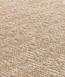 Outdoor rug diamond - Corde Trellis natural/white