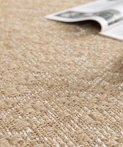 Outdoor rug diamond - Corde Trellis natural/white