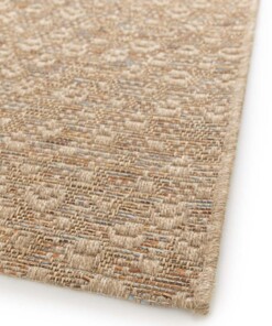 Outdoor rug diamond - Corde Trellis natural/sunset