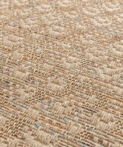Outdoor rug diamond - Corde Trellis natural/sunset