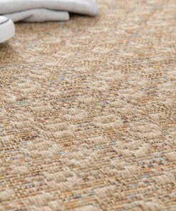 Outdoor rug diamond - Corde Trellis natural/sunset