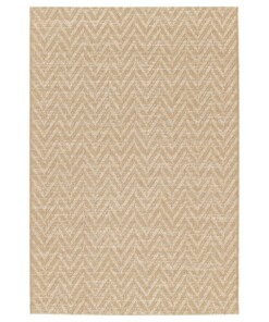 Zig zag outdoor rug - Corde Chevron natural/white - overzicht