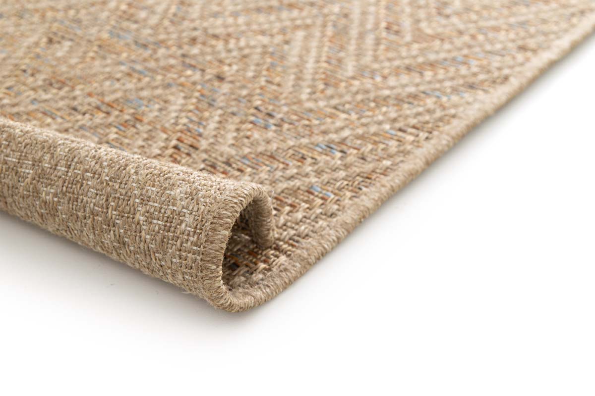 Zig zag outdoor rug - Corde Chevron natural/sunset Zig zag outdoor rug - Corde Chevron natural/sunset