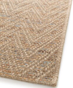 Zig zag outdoor rug - Corde Chevron natural/sunset Zig zag outdoor rug - Corde Chevron natural/sunset