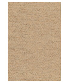 Zig zag outdoor rug - Corde Chevron natural/sunset - overzicht, thumbnail