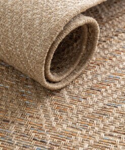 Zig zag outdoor rug - Corde Chevron natural/sunset Zig zag outdoor rug - Corde Chevron natural/sunset
