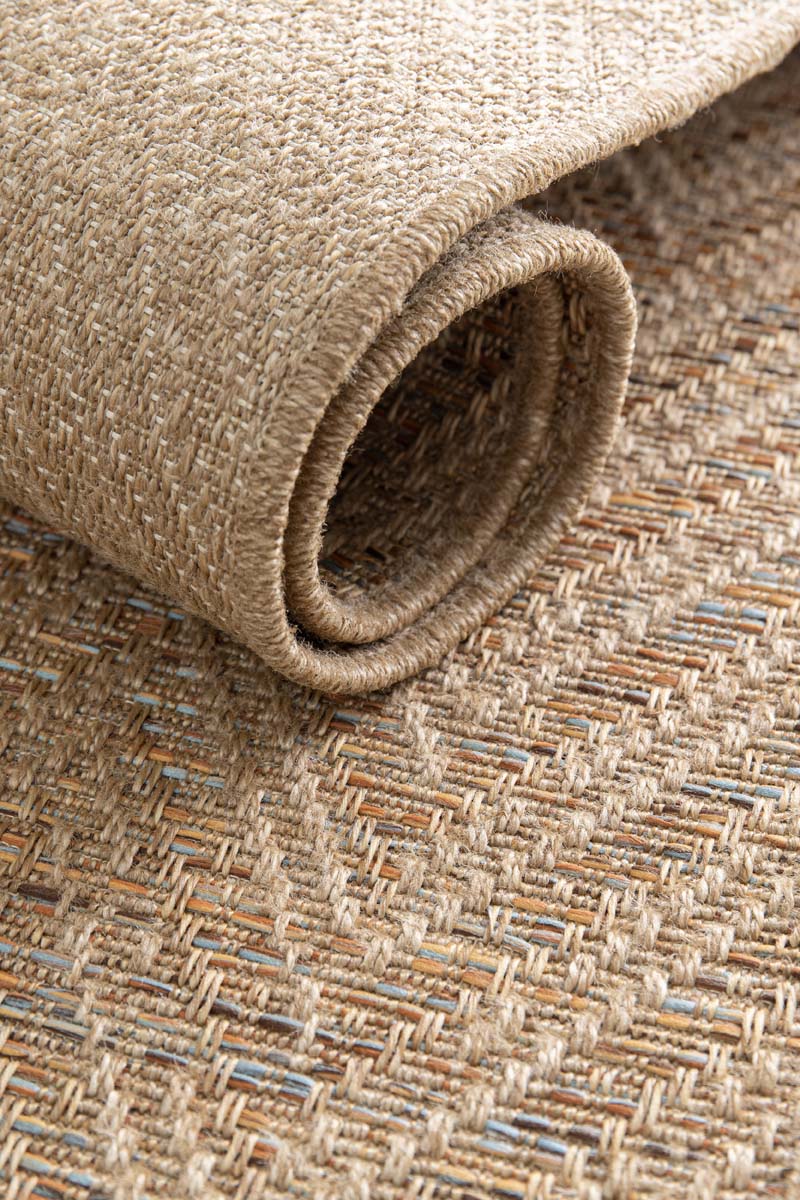 Zig zag outdoor rug - Corde Chevron natural/sunset Zig zag outdoor rug - Corde Chevron natural/sunset
