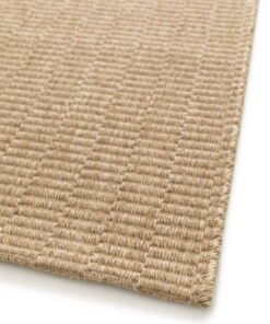 Striped outdoor rug - Corde Grid natural