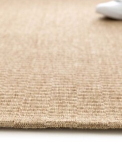 Striped outdoor rug - Corde Grid natural