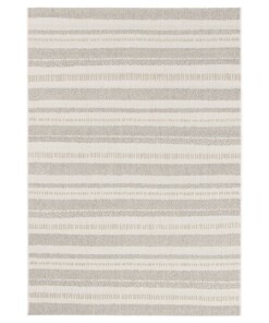 Striped outdoor rug - Verdance Cadence beige - overzicht