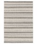 Striped outdoor rug - Verdance Cadence white/black - overzicht, thumbnail