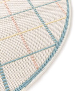 Round outdoor rug - Bubbly Picknick multi