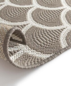 Outdoor rug​ - Earth Scale brown