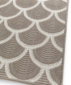 Outdoor rug​ - Earth Scale brown
