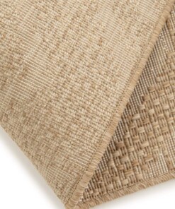 Outdoor rug diamond - Twill Zenith beige/white