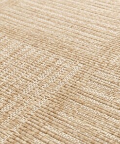 Checkered outdoor rug - Twill Tile beige/white