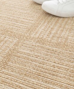 Checkered outdoor rug - Twill Tile beige/white Checkered outdoor rug - Twill Tile beige/white
