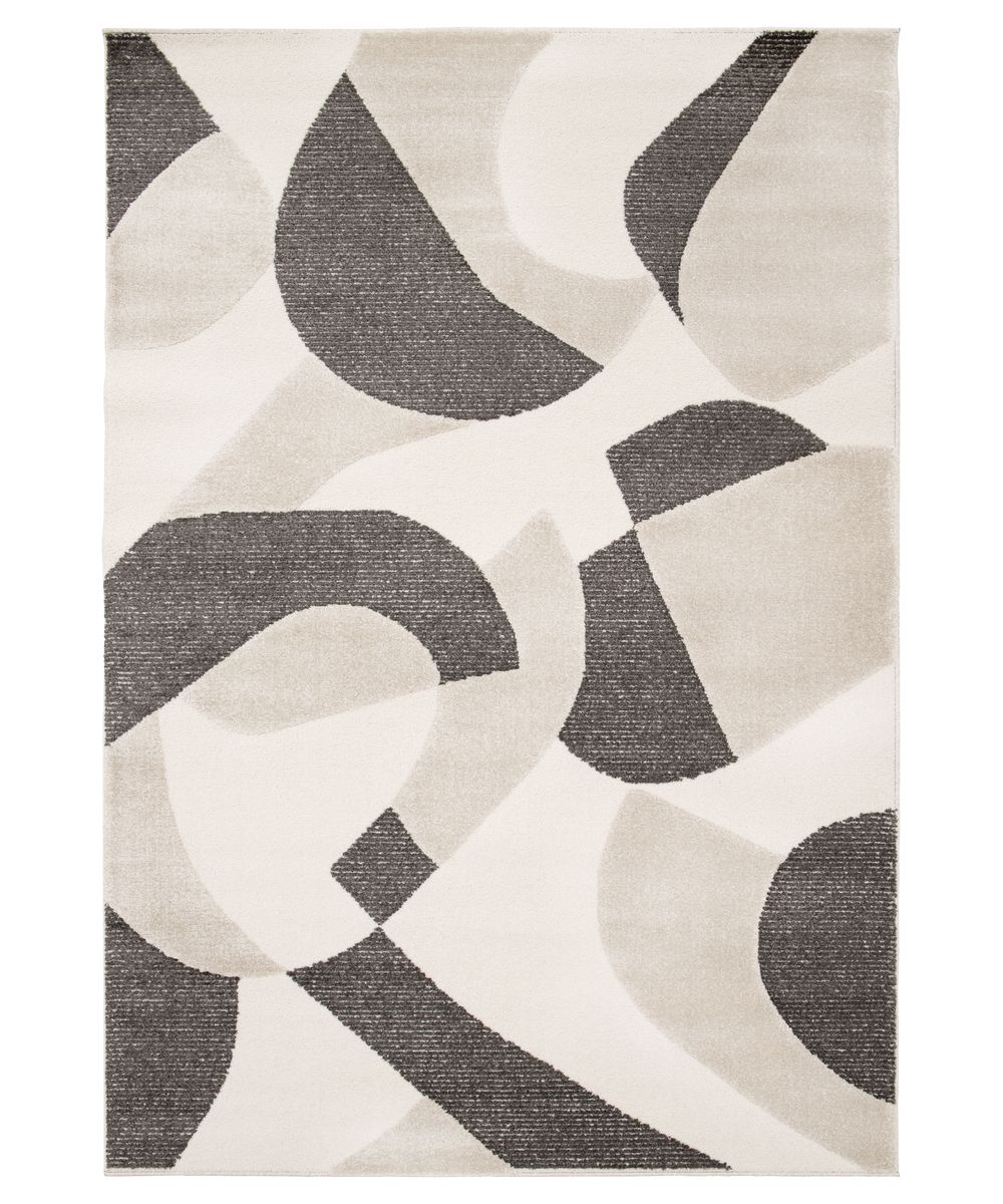 Designer rug - Forme Pierre anthracite - overzicht Designer rug - Forme Pierre anthracite - overzicht