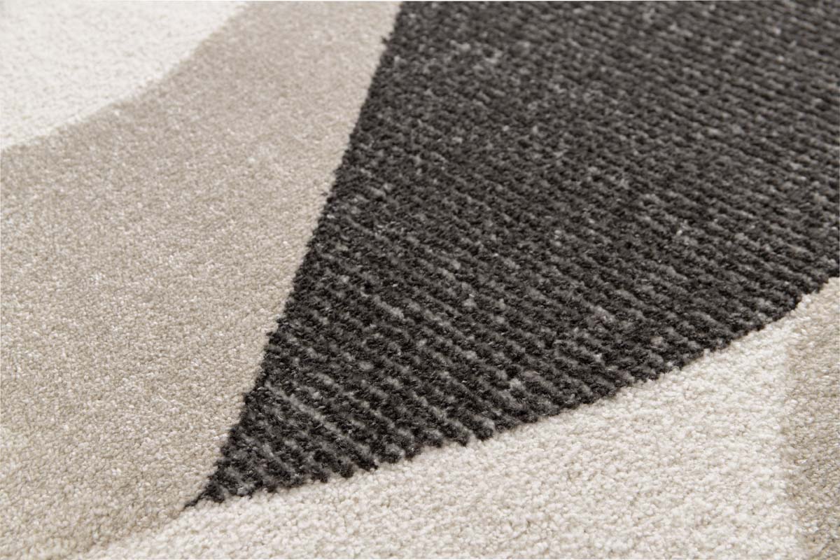 Designer rug - Forme Pierre anthracite Designer rug - Forme Pierre anthracite